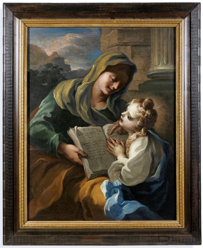 L' Educazione della Vergine - S. Anna e Maria Bambina